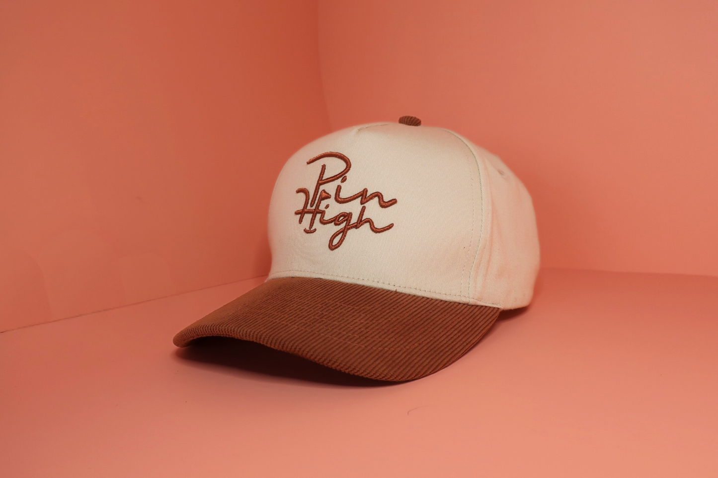 Corduroy Brim Strap Back