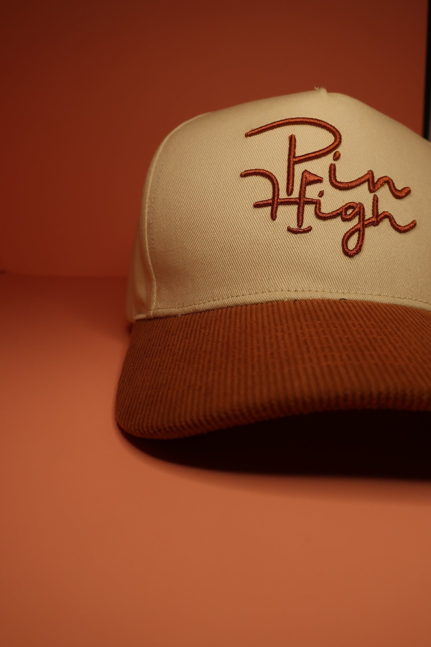 Corduroy Brim Strap Back