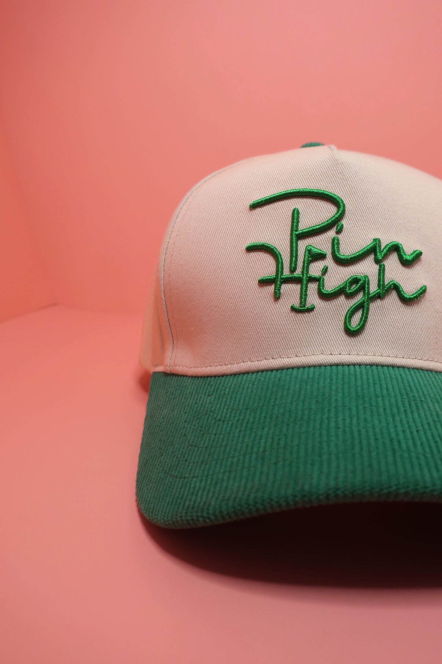 Corduroy Brim Strap Back
