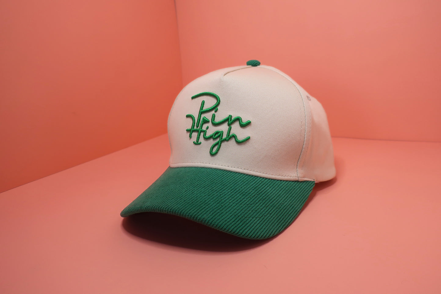 Corduroy Brim Strap Back