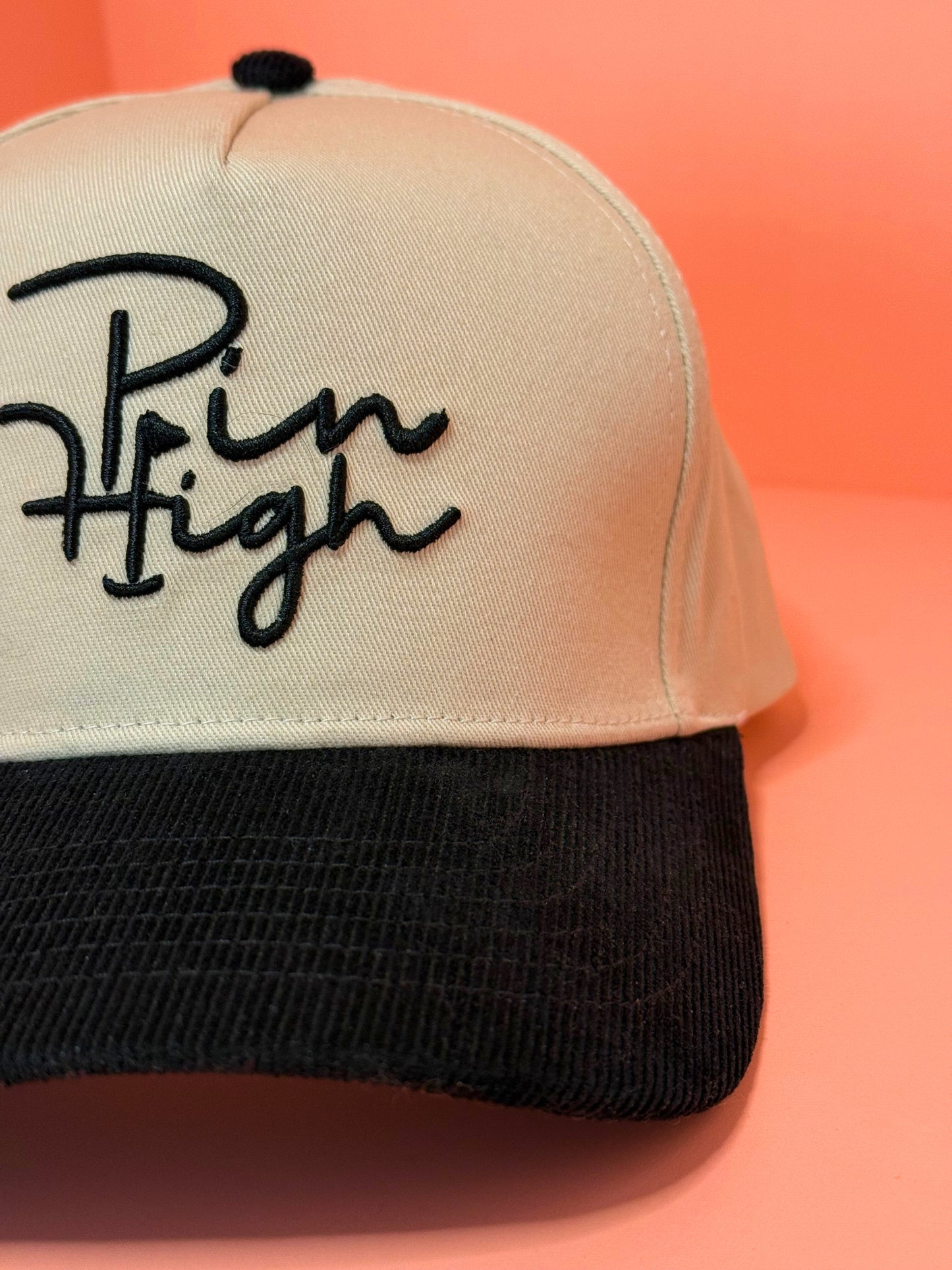 Corduroy Brim Strap Back