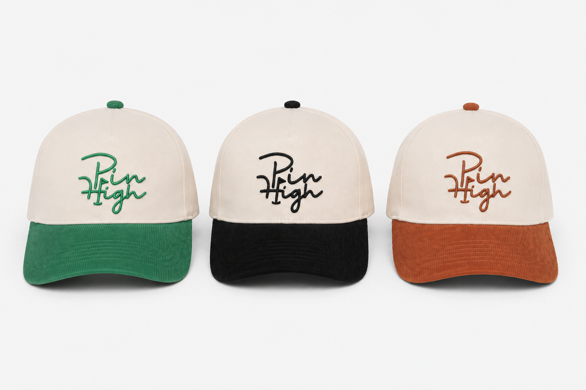Corduroy Brim Strap Back