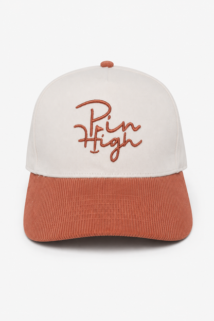 Corduroy Brim Strap Back