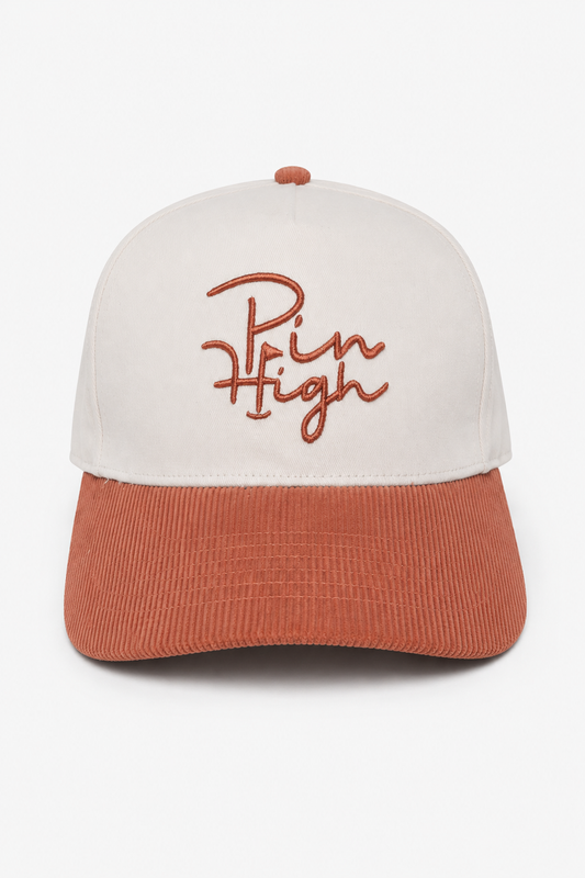 Corduroy Brim Strap Back