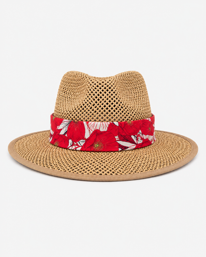 Vintage Straw Fedora