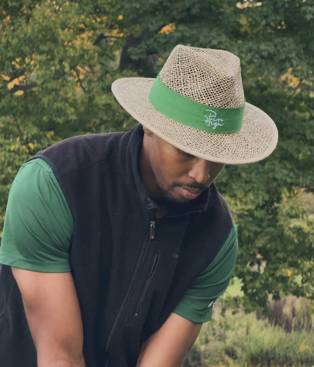 Vintage Straw Fedora