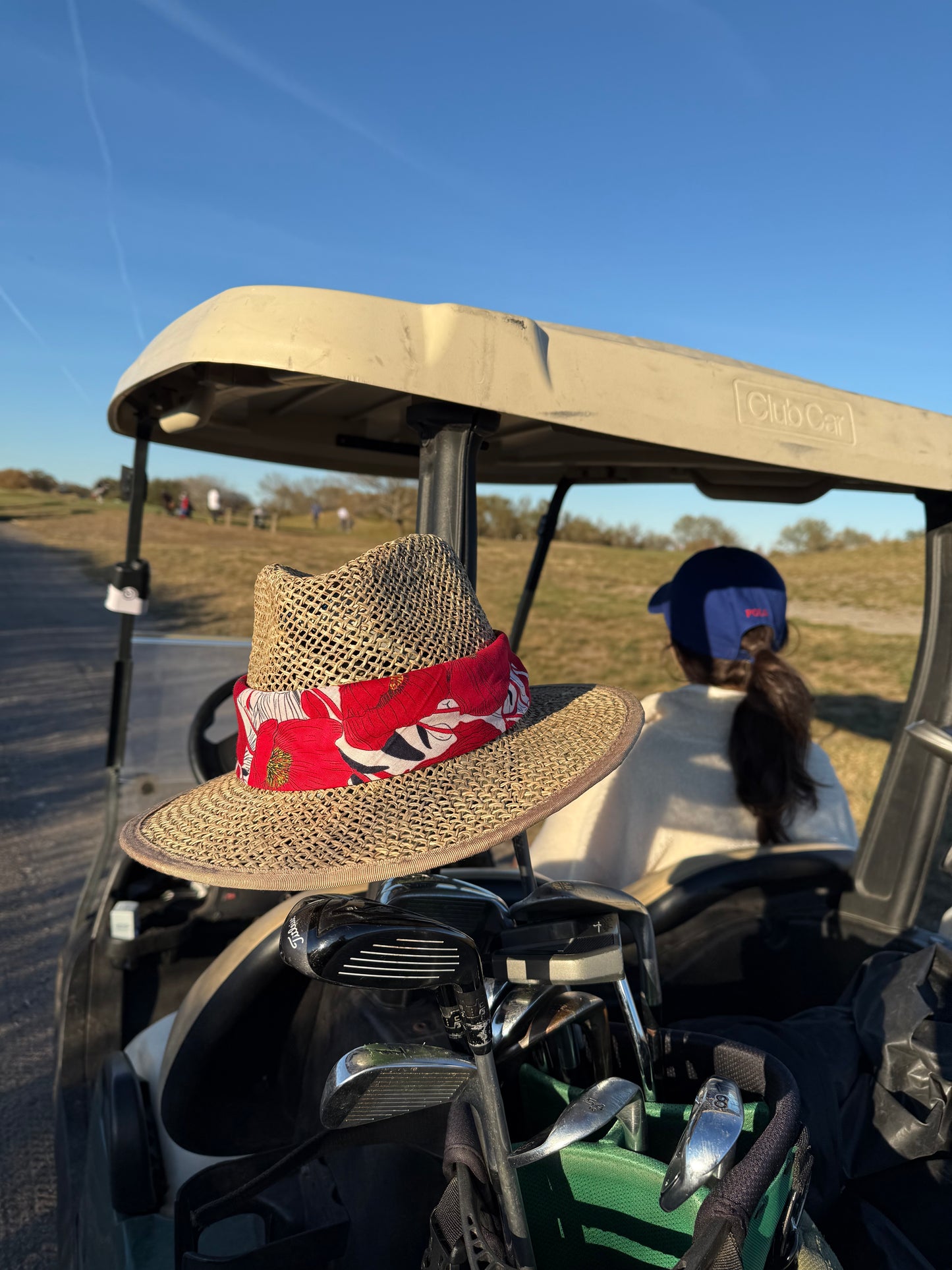 Vintage Straw Fedora